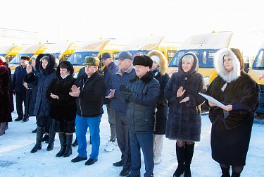 Автопарк школьных автобусов пополнился